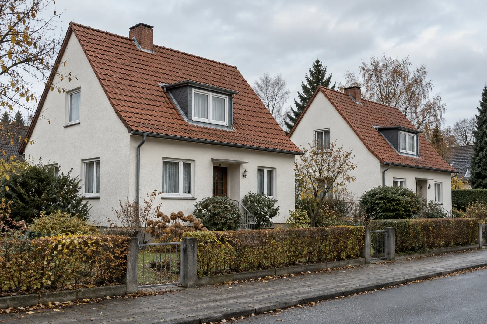 Siedlungshaus der 1950er Jahre in Hannover: gleicher Bau, anderer Kennwert im Energieausweis ab 2027, energiepass® HANNOVER